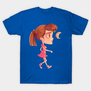 Lunar walk Girl T-Shirt